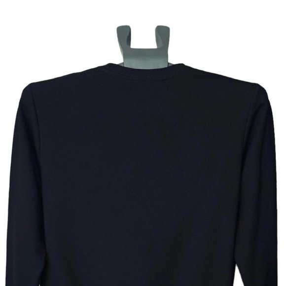 Cotton-Blend Sweatshirt with Text Print | XS | Black - Picture 6 of 14